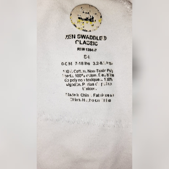 Nested bean weighted swaddle - Picture 4 of 4